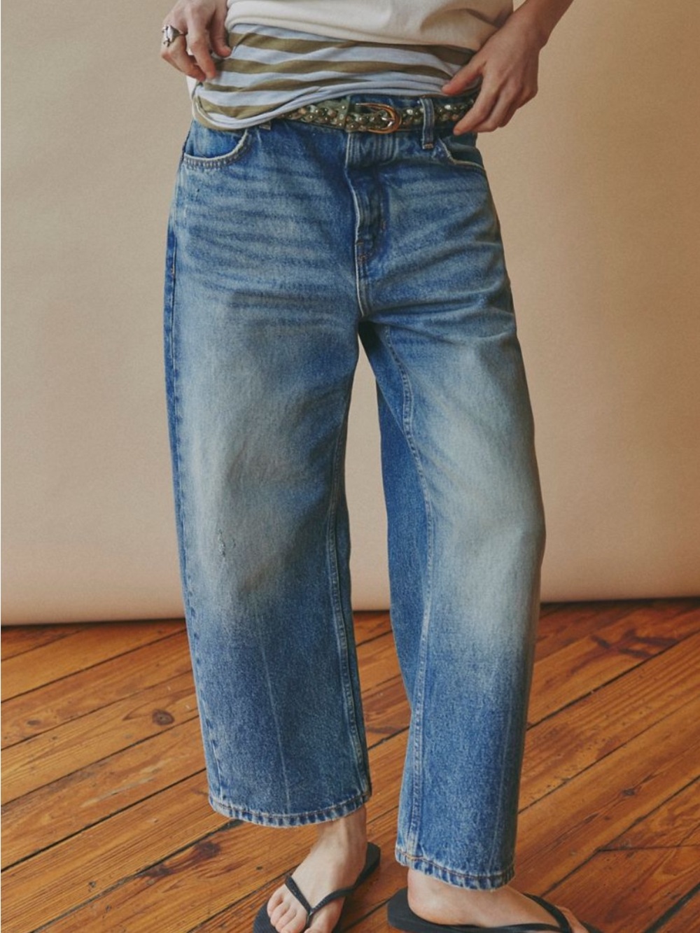 We The Free Deep Trance Dropped Boyfriend Jeans, Size 26
